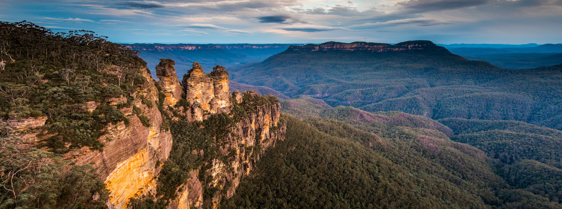 The Three Sisters in the Blue Mountains