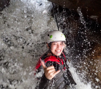 Enjoy the spectacle of some of Cairns best waterfalls all falling into one breathtaking natural gorge as we go